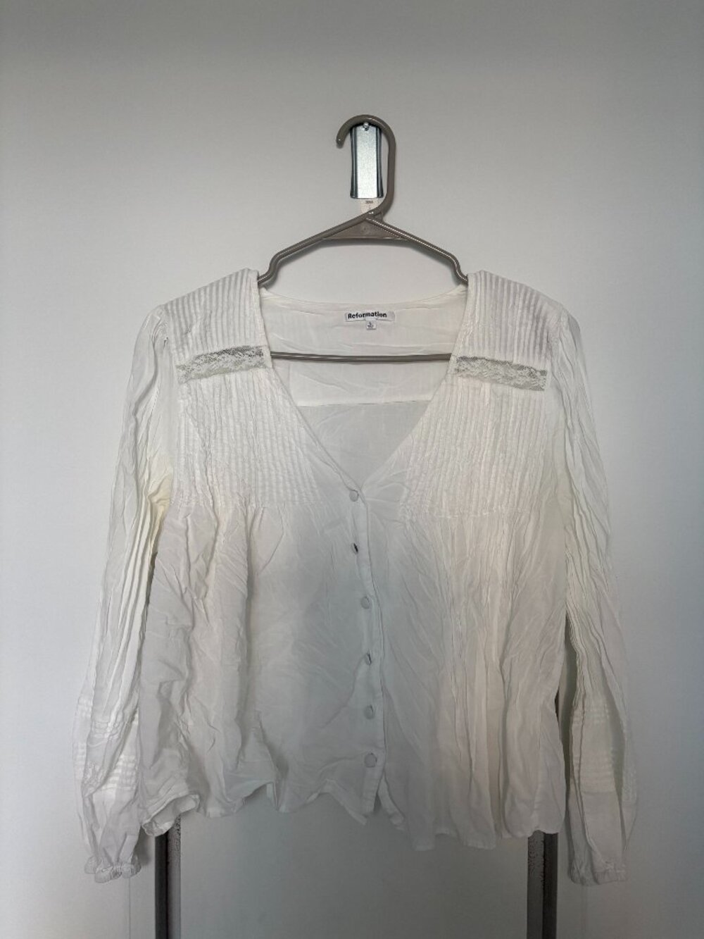 Reformation cotton shirt